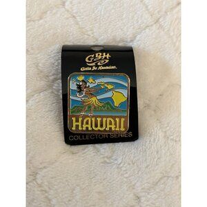GBH Gotta Be Hawaiian Collector Series Enamel Pin Hawaii Hula Dancer Lapel Pin